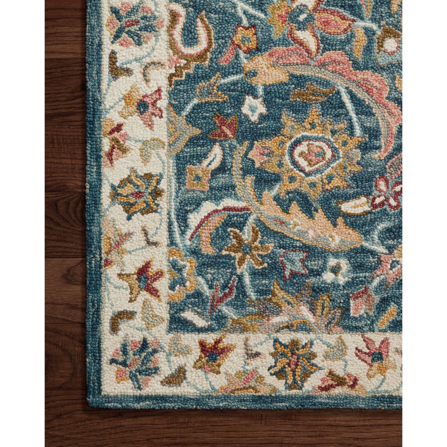 Tapis de style traditionnel Alexander Home Madeline 100 % laine, tissé à la main