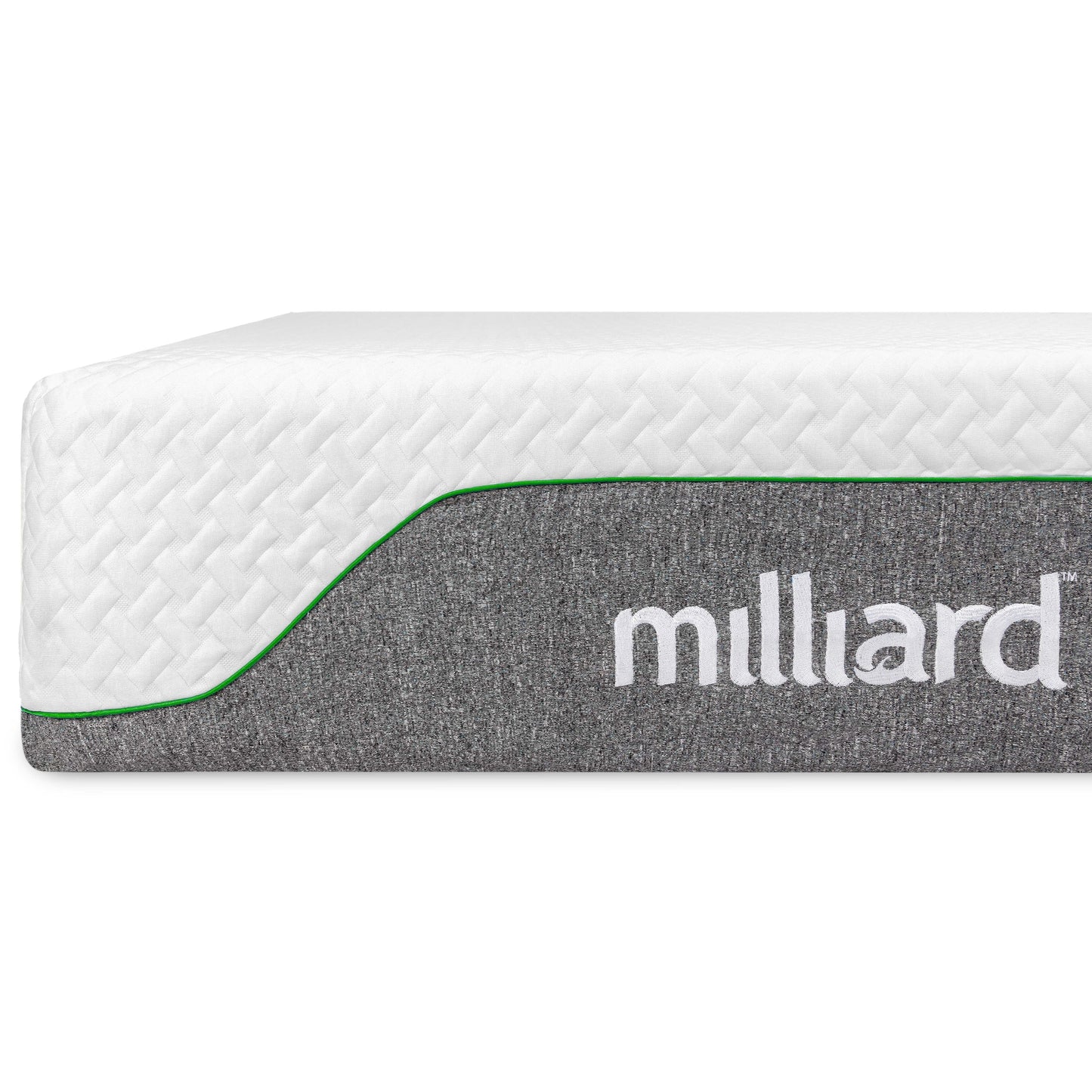 Matelas en mousse à mémoire de forme Milliard, 25 cm (10 pouces), ferme, livré en boîte, soulageant les points de pression, classique