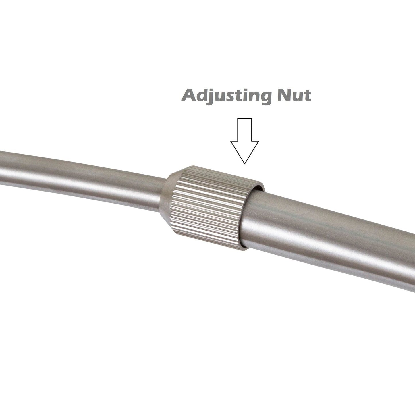 Lampadaire Q-Max 81 en acier, orientable et arqué, avec abat-jour extra large et base en marbre