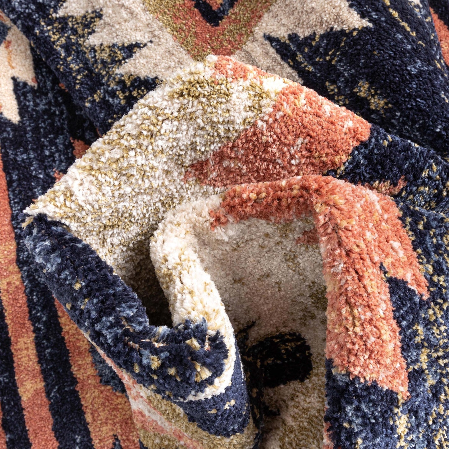 Tapis tribal du sud-ouest de Tulsa Lea, tissé avec soin