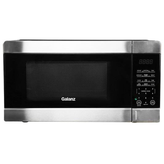 Four à micro-ondes de comptoir noir de 0,9 pi³ et 900 W avec cuisson express à une touche