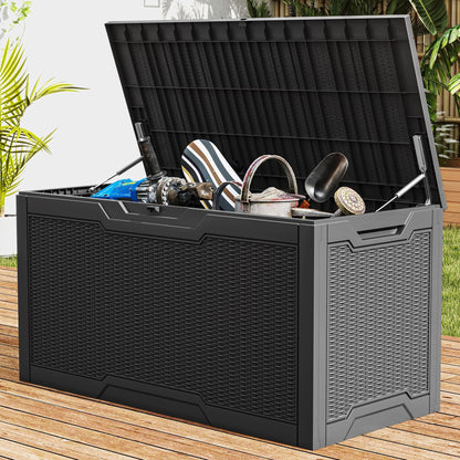 Coffre de rangement extérieur étanche de 100 gallons - Non applicable