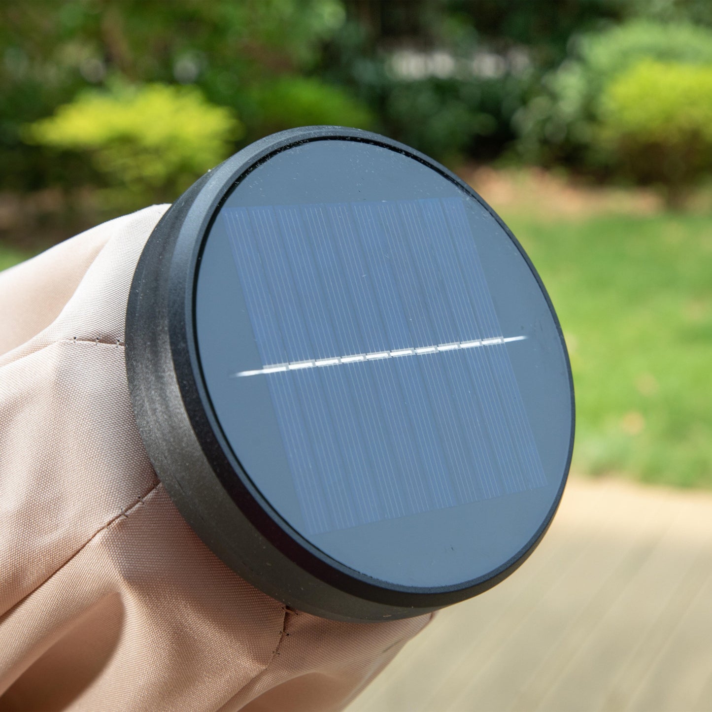 Parasol de terrasse MAISON ARTS de 3 m (10 pi) à 3 niveaux, à inclinaison automatique, double ventilation et éclairage LED