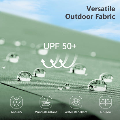 Parasol double face extra large de 4,57 m (15 pi) avec base incluse, MAISON ARTS