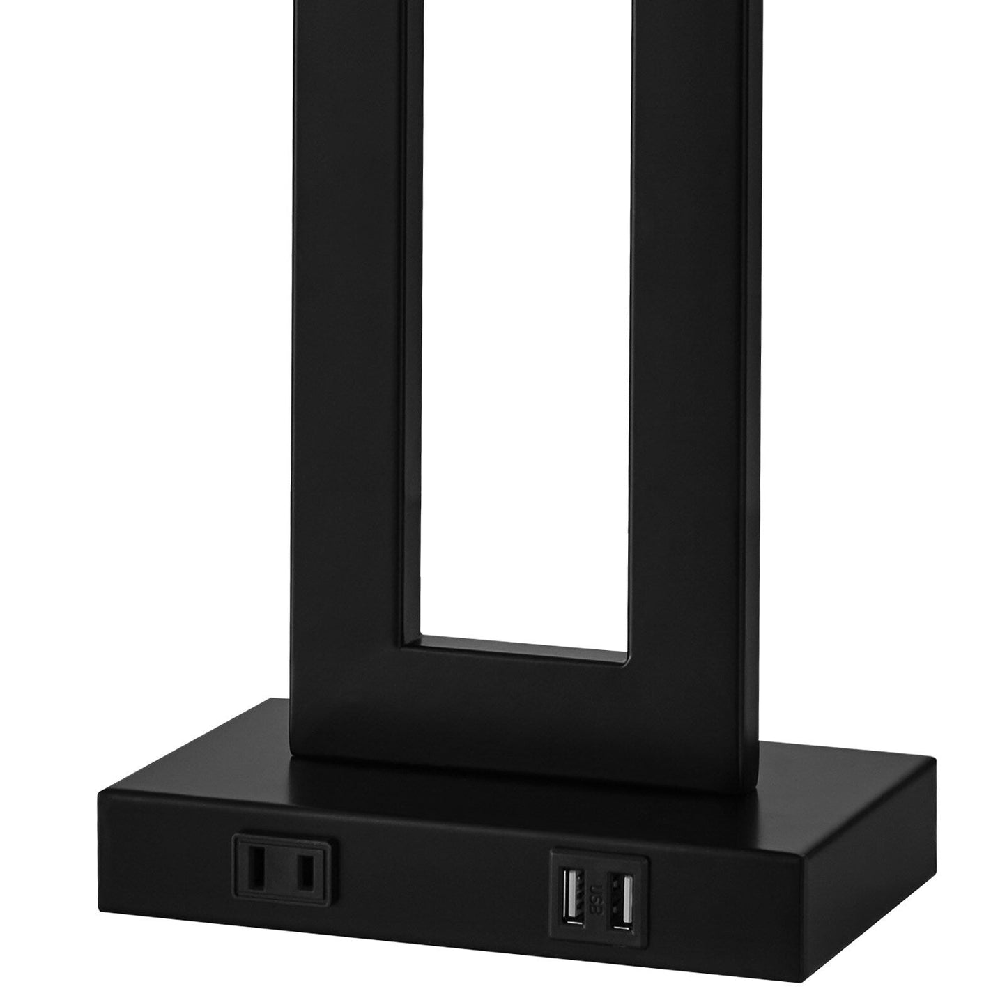 Ensemble de 22 lampes de table USB grises avec commande tactile