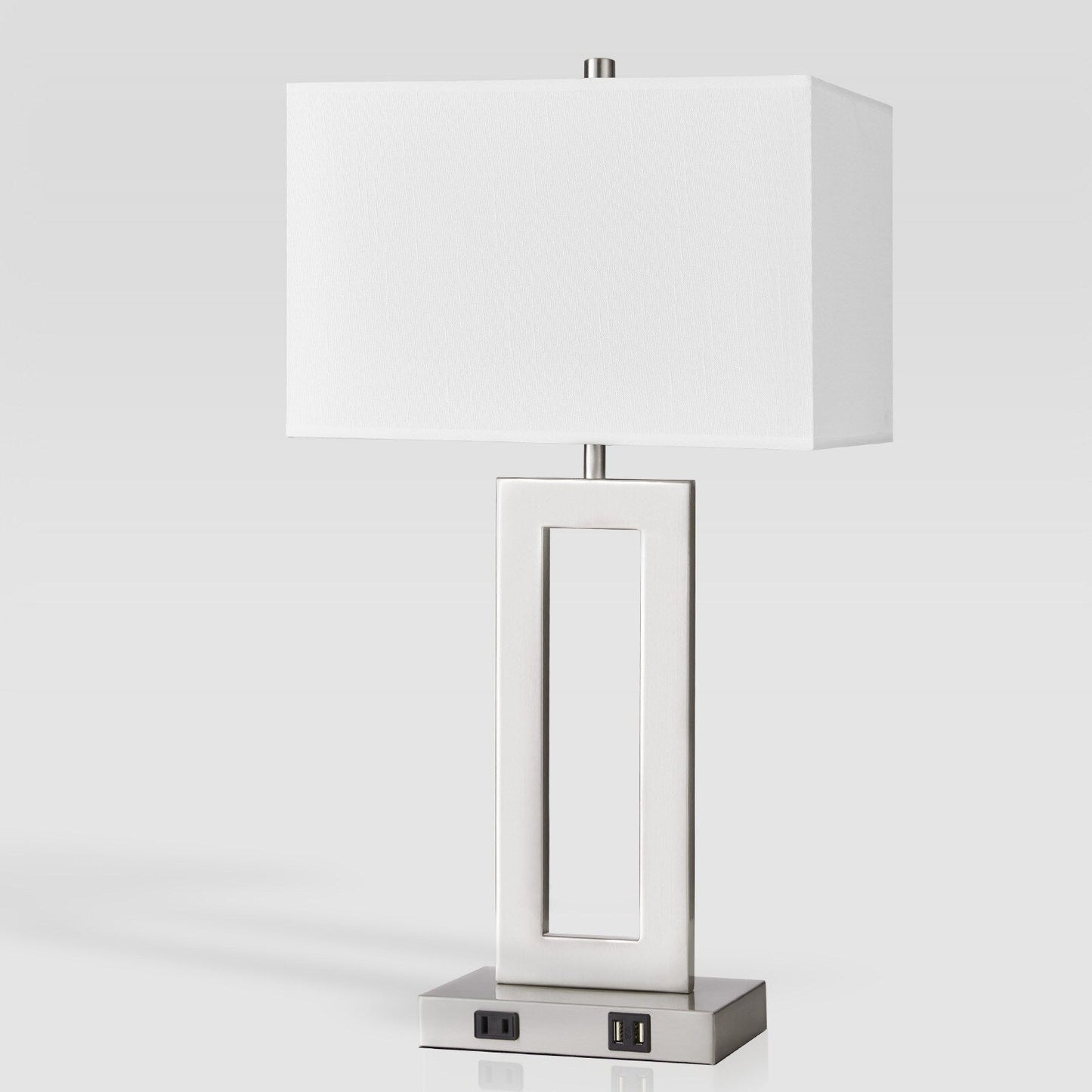 Ensemble de 22 lampes de table USB grises avec commande tactile