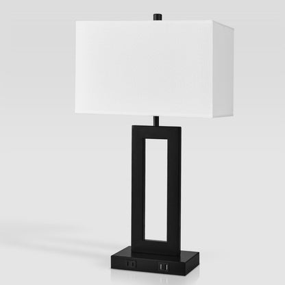 Ensemble de 22 lampes de table USB grises avec commande tactile