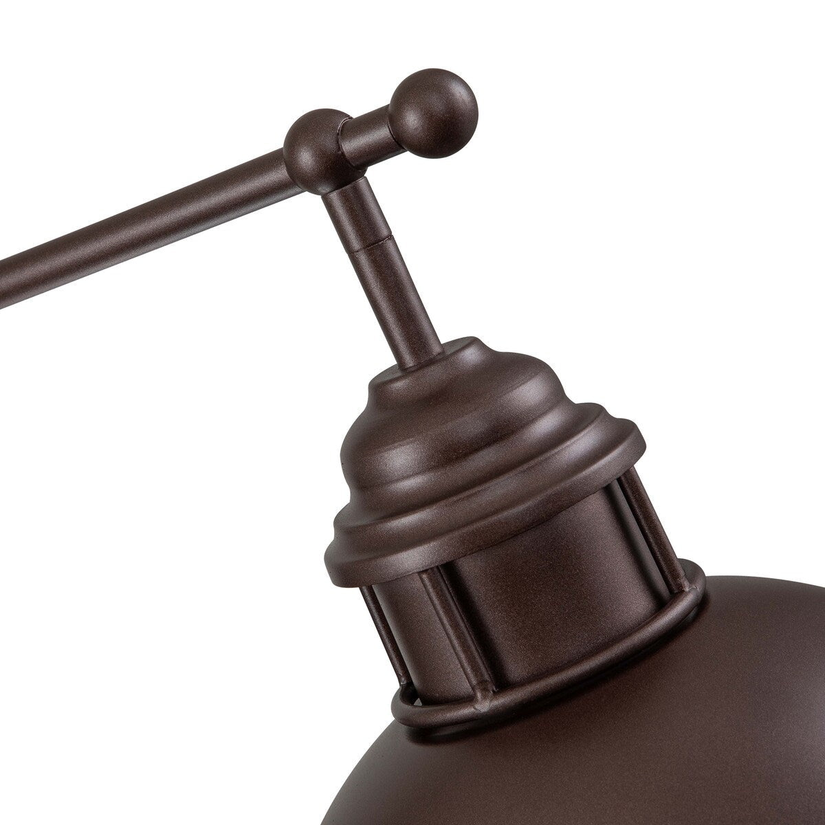 Suspension en forme de dôme de style industriel à 3 lampes, style ferme, en métal, pour îlot de cuisine linéaire, finition bronze huilé