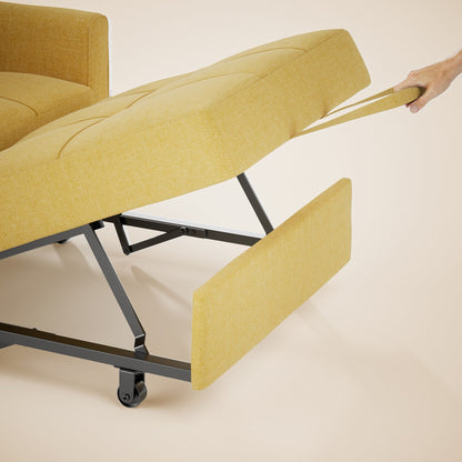 Canapé-lit 3 en 1 réglable, canapé-lit gigogne, convertible et pliable pour salon