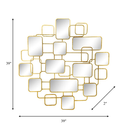 Décoration murale miroir moderne et glamour Sagebrook Home