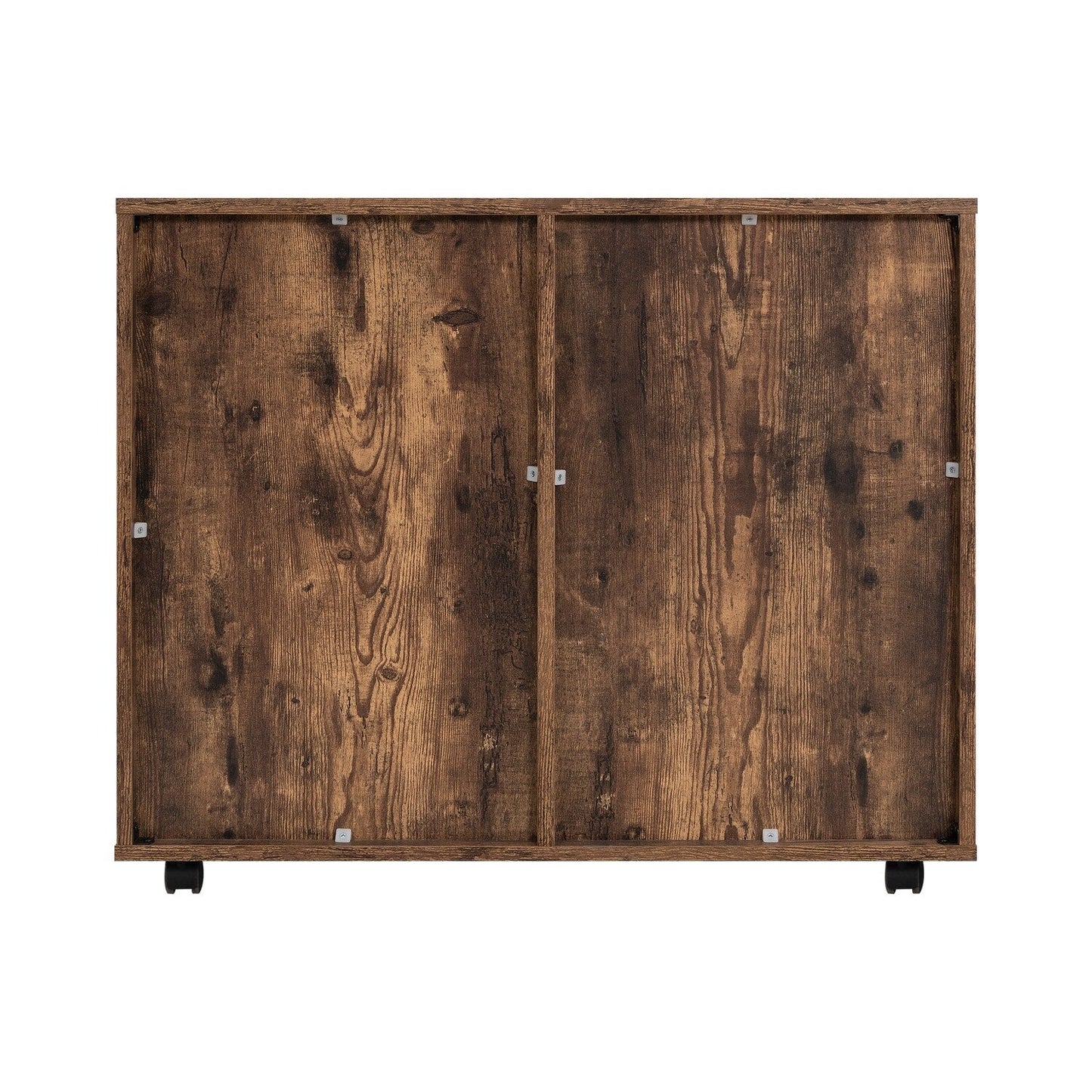 Commode de rangement en bois à 5 tiroirs avec roulettes - Meuble de rangement pour loisirs créatifs et maquillage pour dressing et chambre