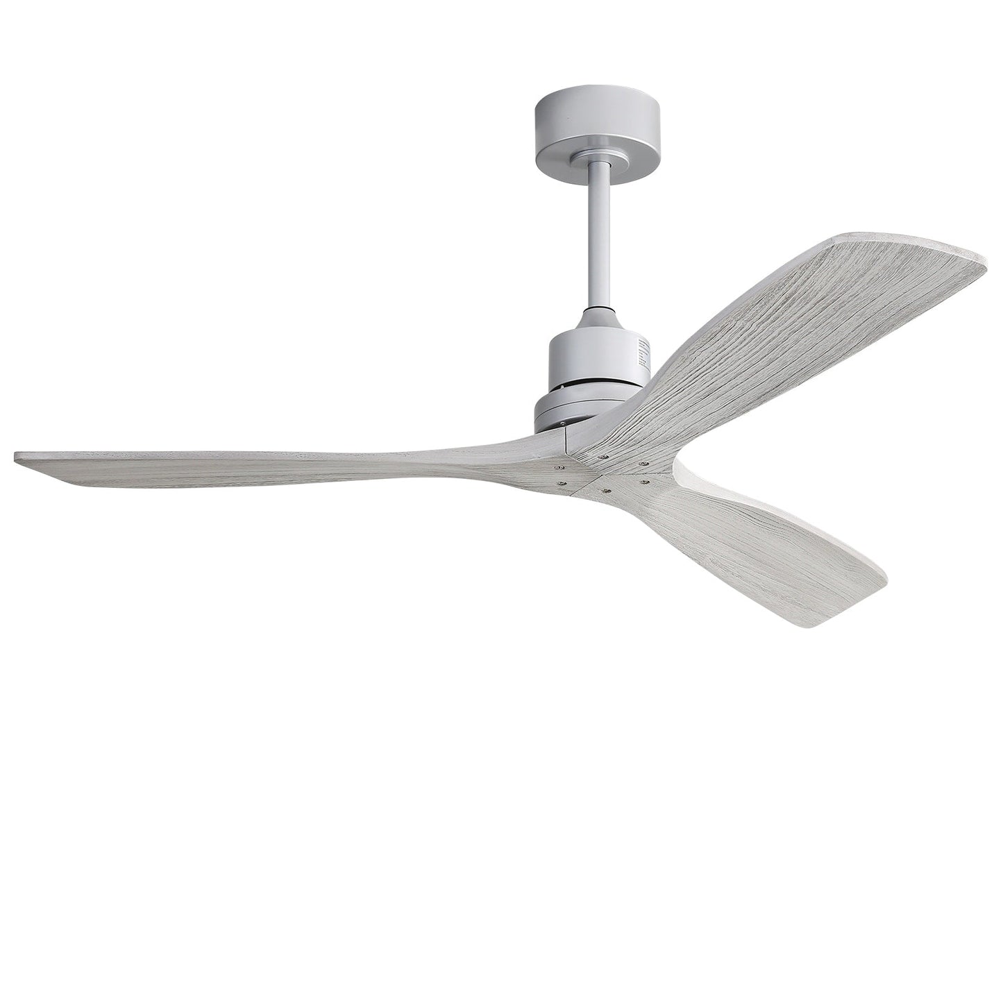 Ventilateur de plafond d'intérieur Sofucor 52 en bois avec éclairage intégré et télécommande (en option).