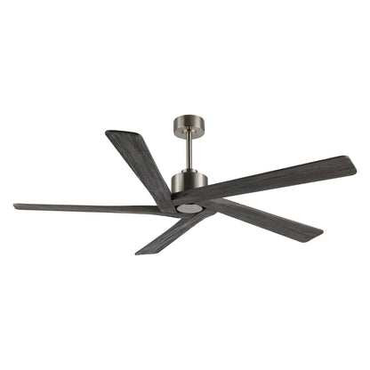 Ventilateur de plafond intérieur WINGBO 54 pouces à moteur CC sans éclairage - Non disponible
