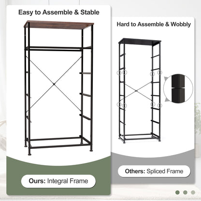 Commode verticale à 6 tiroirs de rangement par Crestlive Products