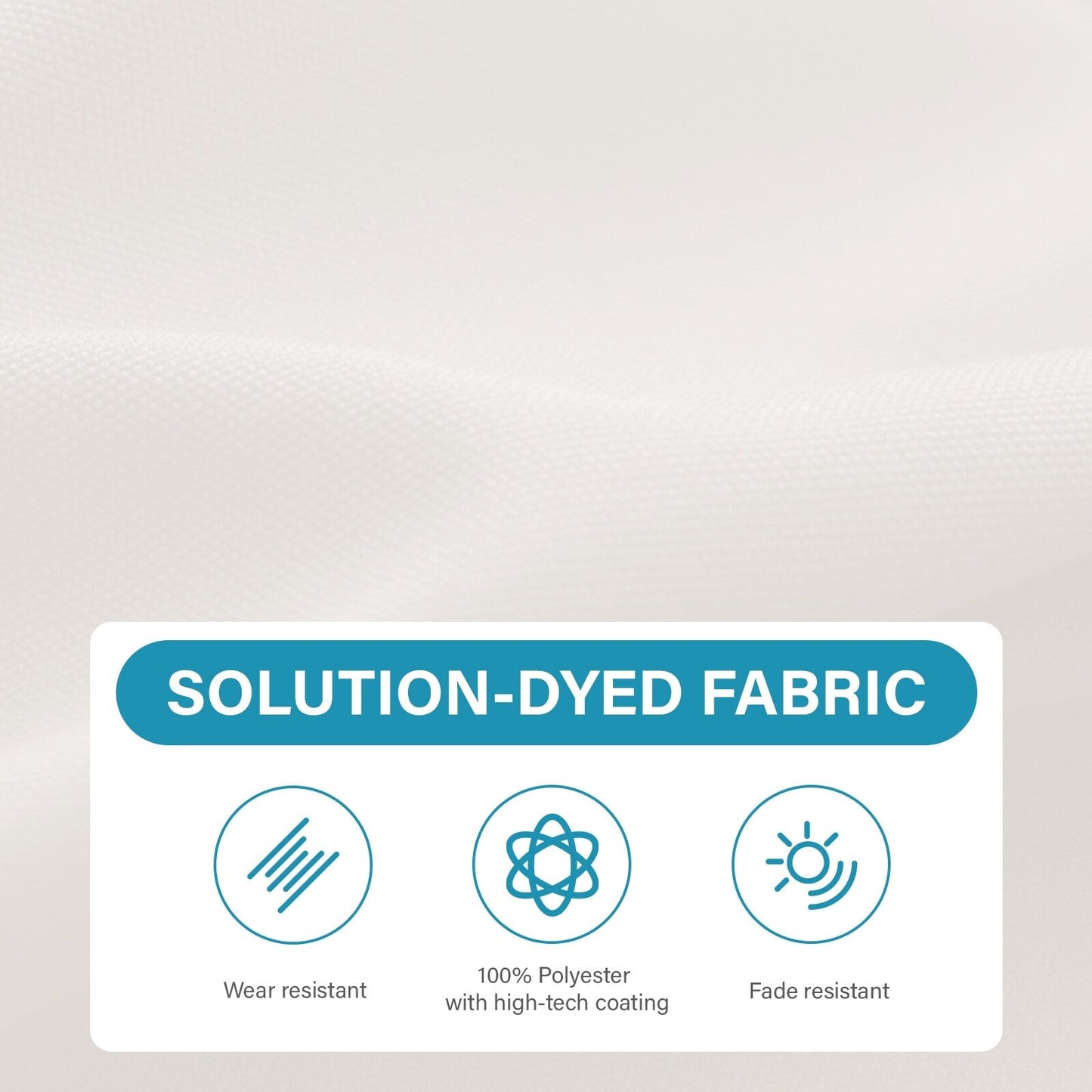 Parasol rectangulaire de terrasse 2,4 x 3 m avec manivelle et inclinaison, résistant aux UV