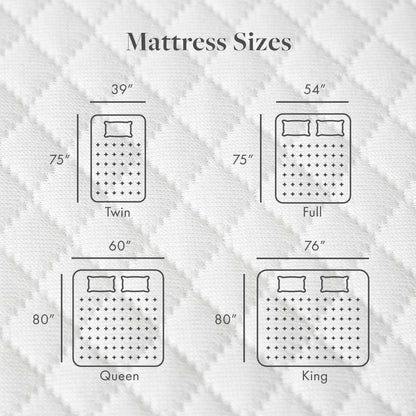 Matelas SoftNest Rejuv Collection de 25 cm en mousse à mémoire de forme et gel de qualité supérieure