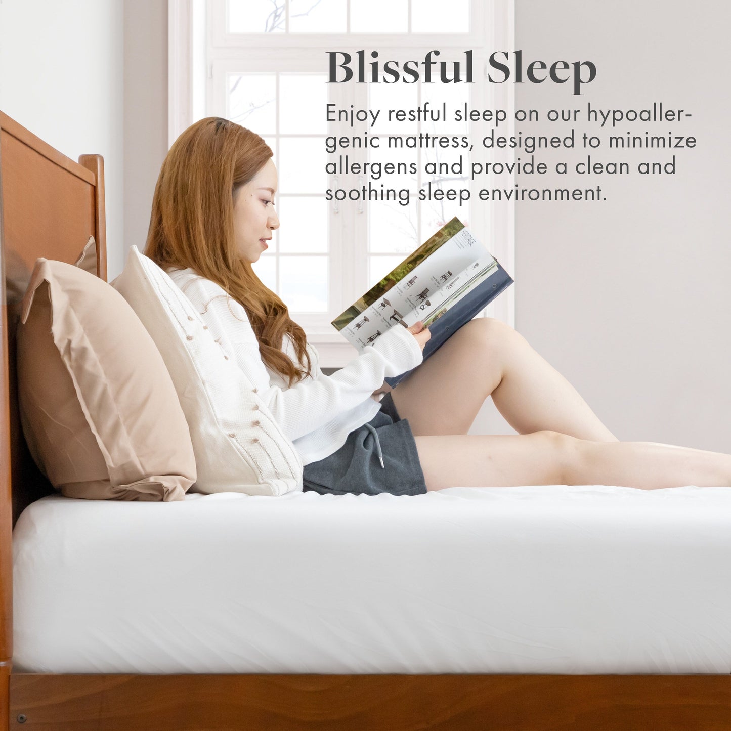 Matelas SoftNest Rejuv Collection de 15 cm en mousse à mémoire de forme et gel de qualité supérieure