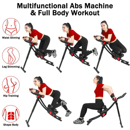 Appareil abdominal pliable pour exercices abdominaux à domicile