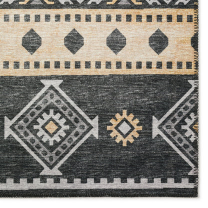 Tapis lavable Addison d'intérieur/extérieur Yuma style bohème sud-ouest