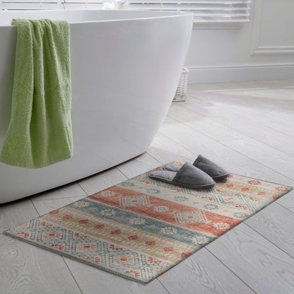 Tapis lavable Addison d'intérieur/extérieur Yuma style bohème sud-ouest