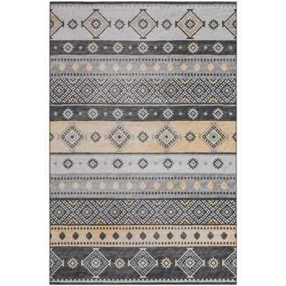 Tapis lavable Addison d'intérieur/extérieur Yuma style bohème sud-ouest