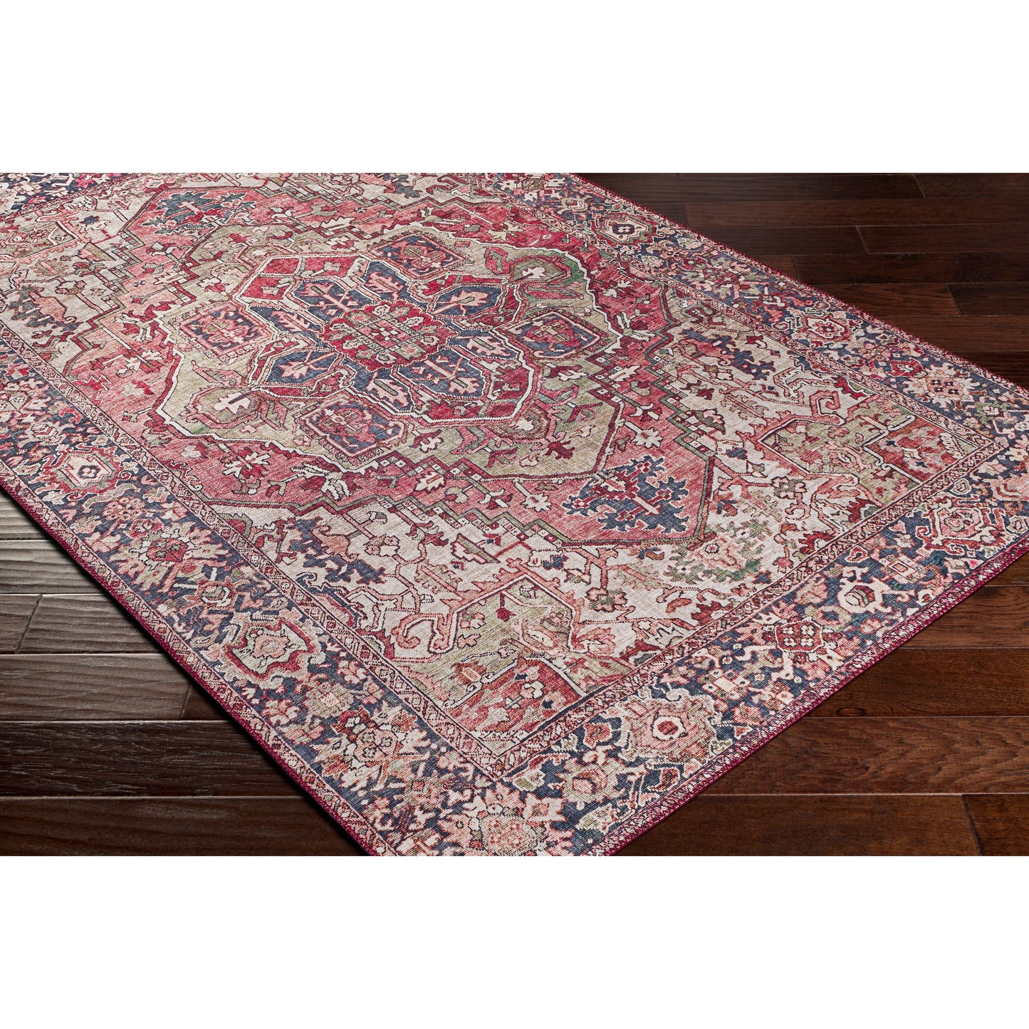 Tapis imprimé médaillon vintage Livabliss Adenia