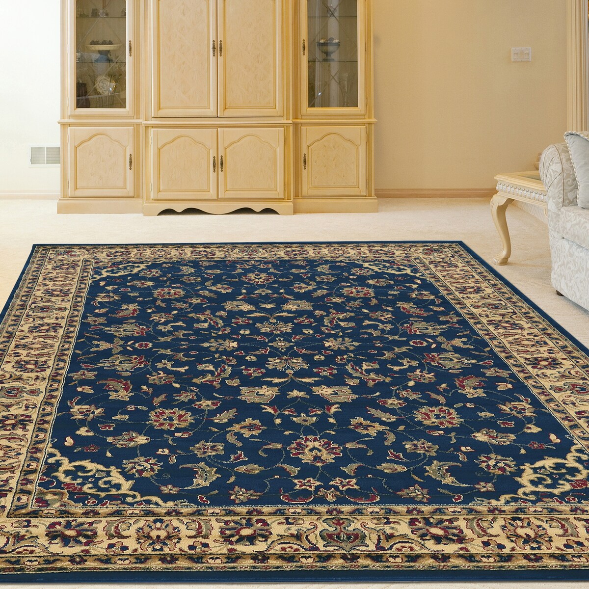Tapis Admire Home Living Caroline à motif floral traditionnel Sarouk