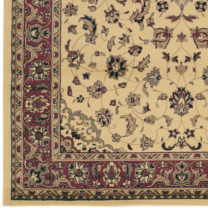 Tapis Admire Home Living Caroline à motif floral traditionnel Sarouk