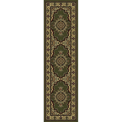 Tapis de sol Admire Home Living Caroline à médaillon traditionnel