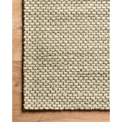 Tapis en jute tissé à la main Alexander Home Emily, style ferme moderne