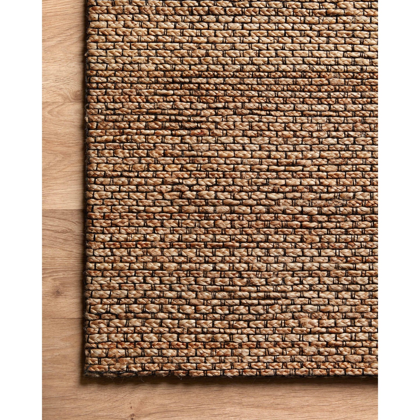 Tapis en jute tissé à la main Alexander Home Emily, style ferme moderne