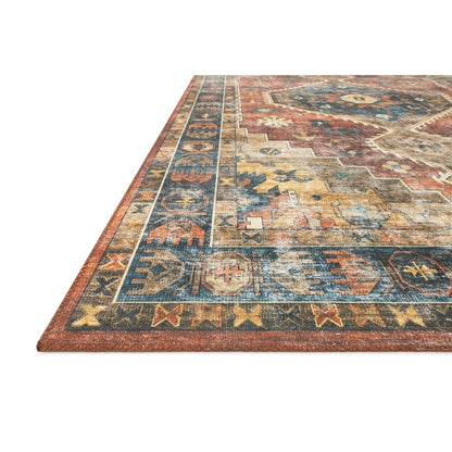 Tapis Alexander Home Leanne à imprimé aztèque vintage transitionnel