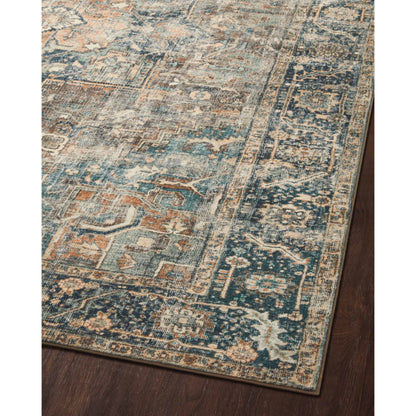 Tapis ultra moelleux Alexander Home Sara Boho Terracotta Medallion