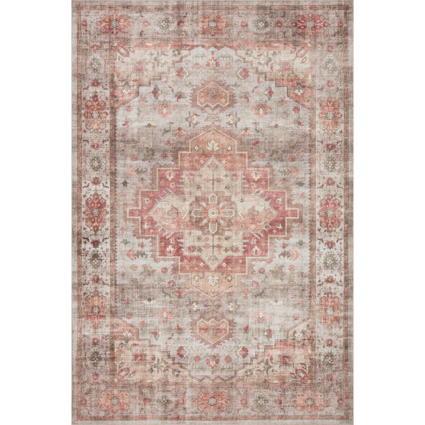 Tapis vintage vieilli Meghan d'Alexander Home