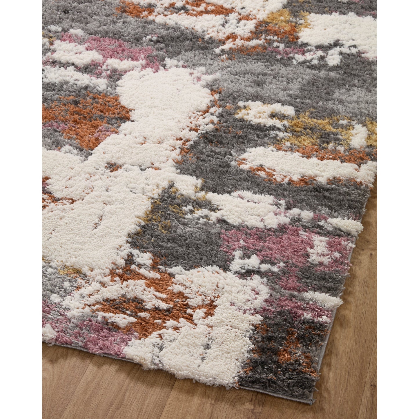 Tapis Alexander Home Modern Kenya à poils longs