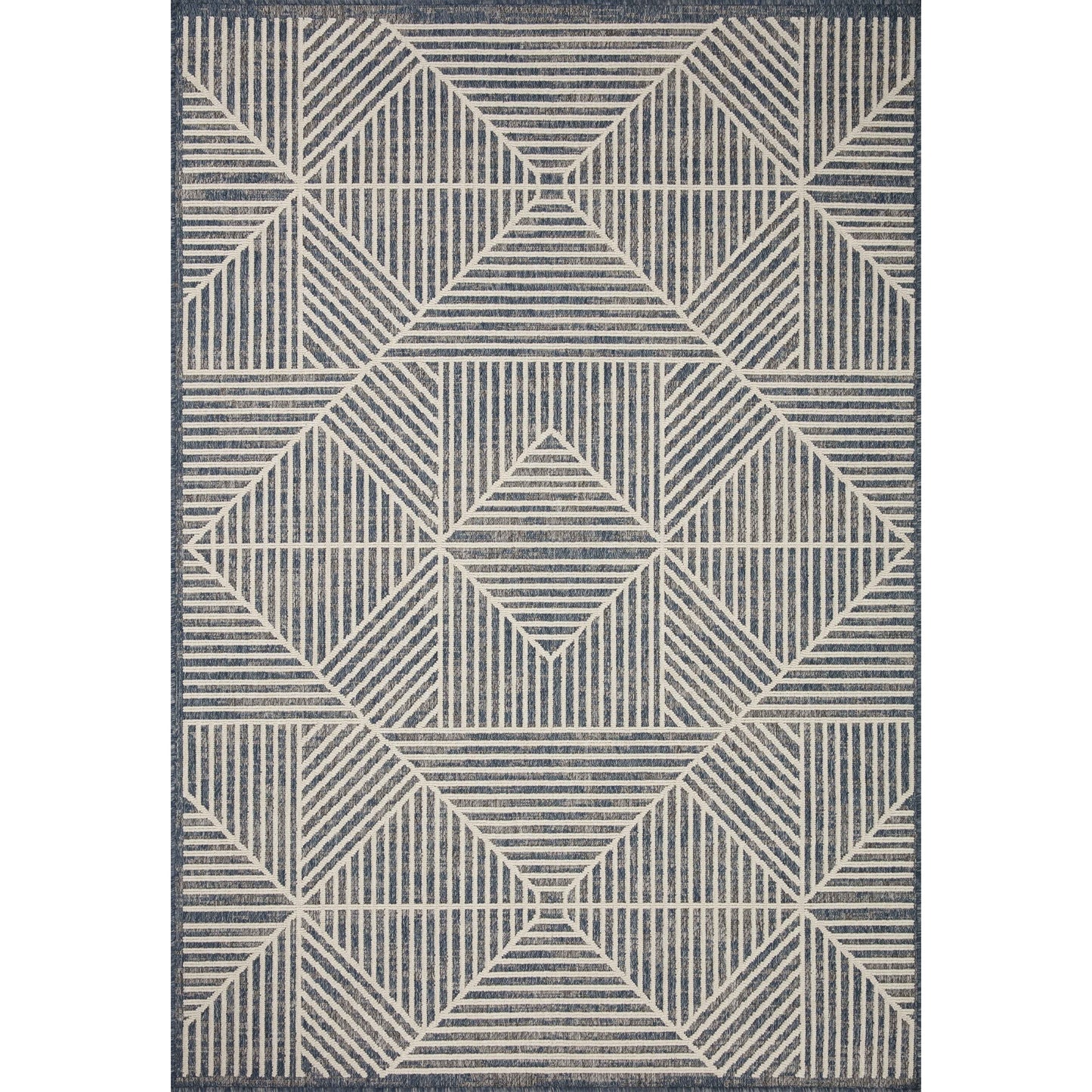 Tapis d'intérieur/extérieur moderne géométrique Renee d'Alexander Home