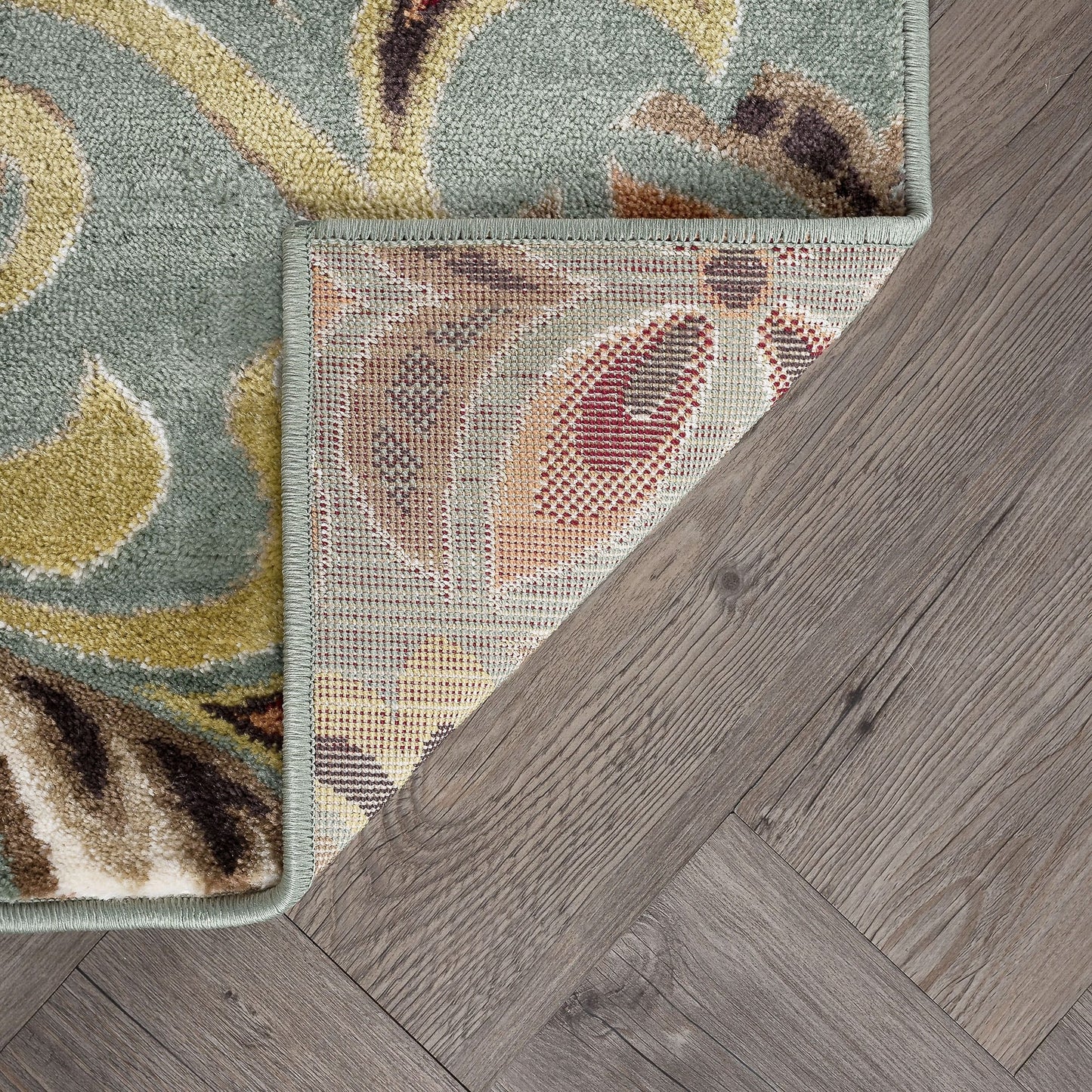 Tapis d'intérieur Decora Farmhouse à motif floral