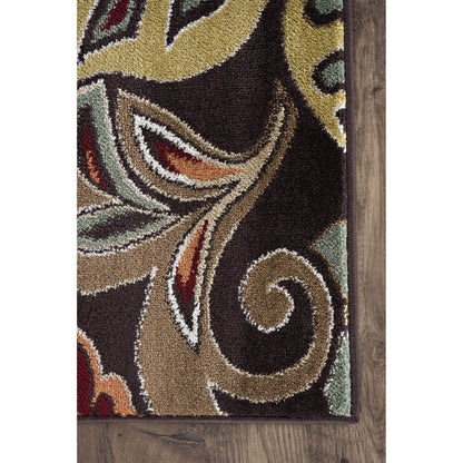 Tapis d'intérieur Decora Farmhouse à motif floral