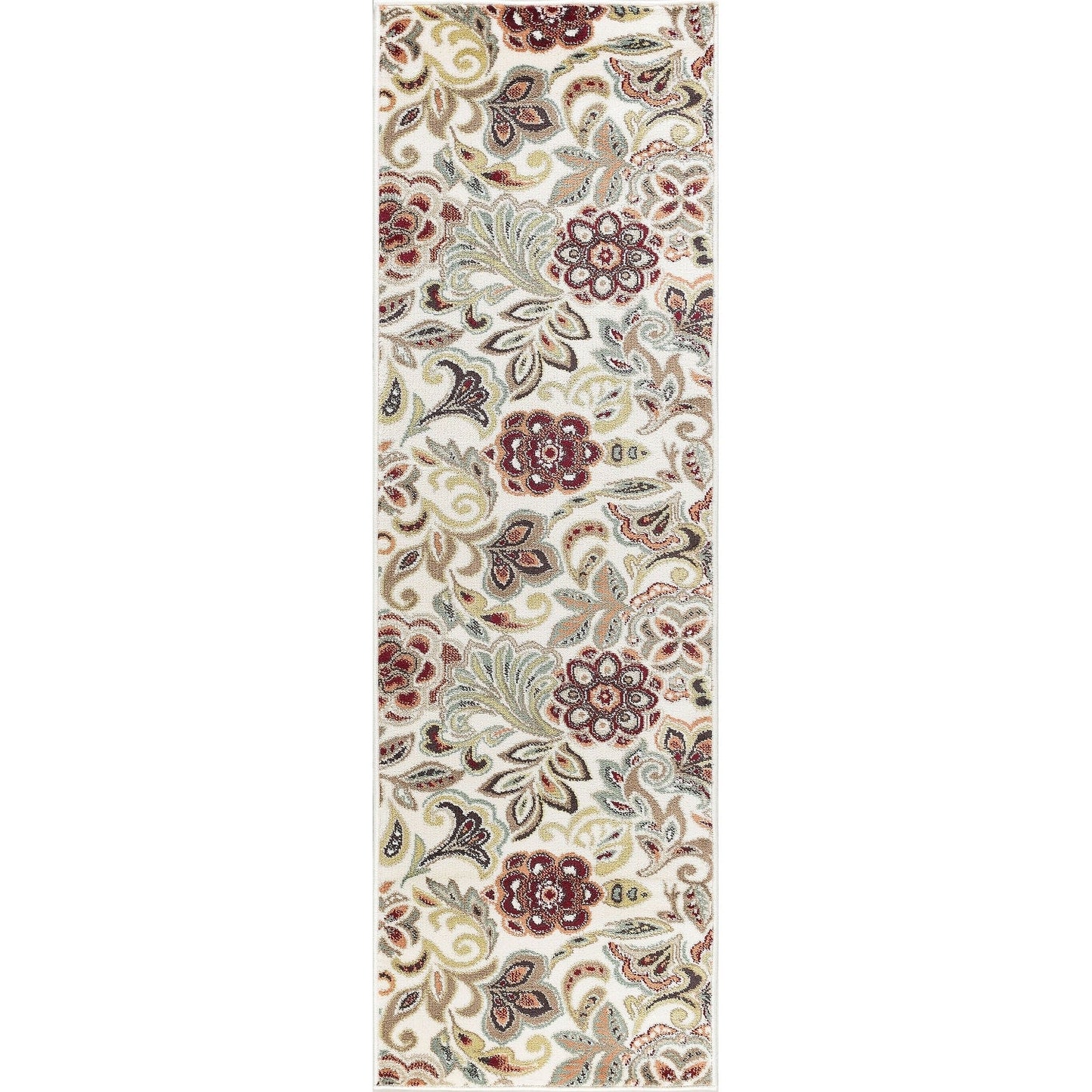 Tapis d'intérieur Decora Farmhouse à motif floral