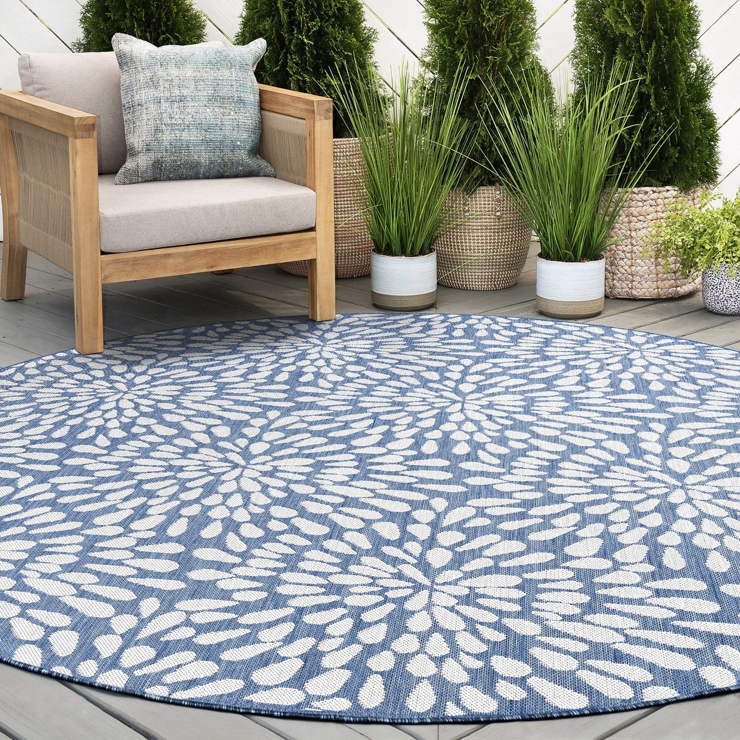 Tapis d'intérieur/extérieur Exo Coastal Floral