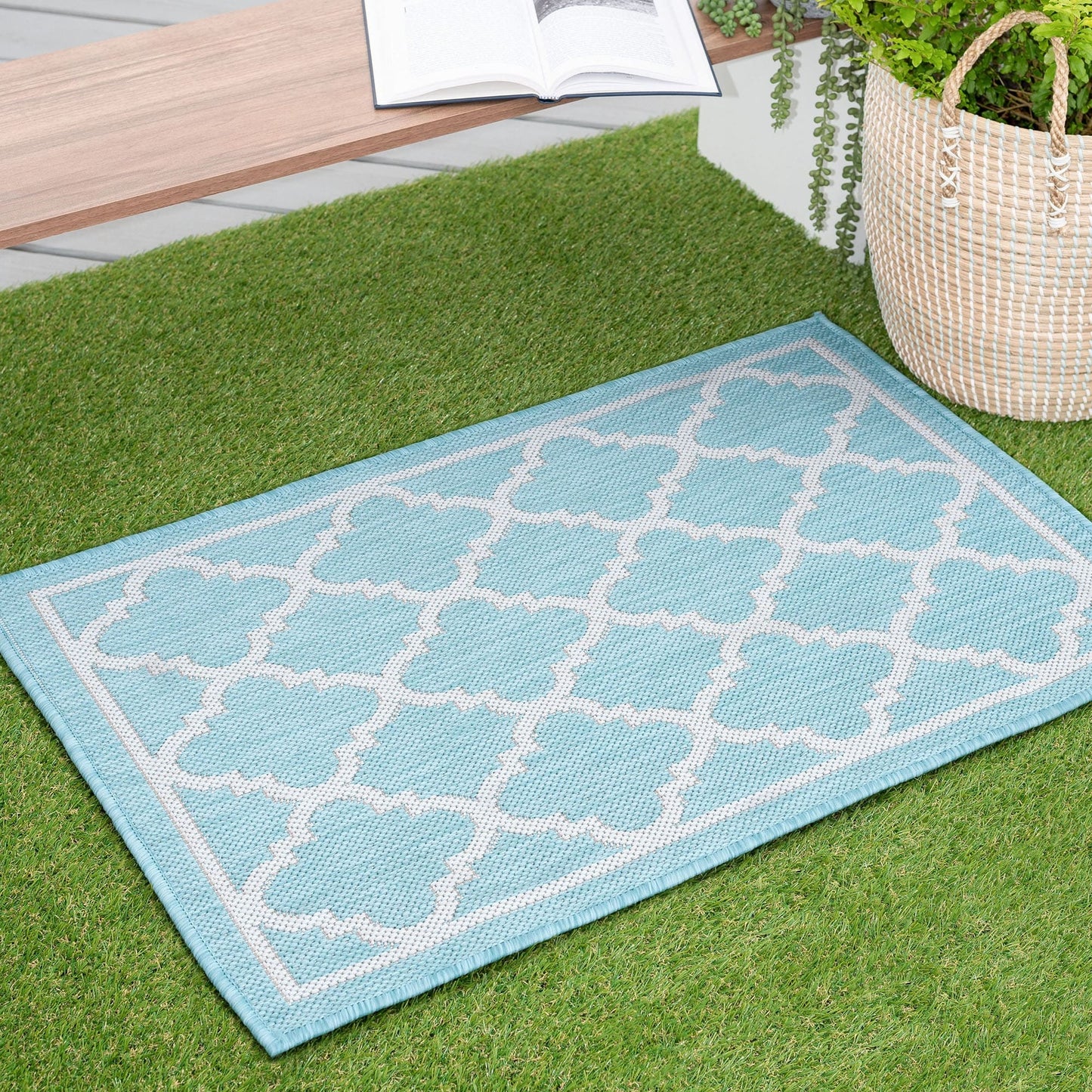 Tapis d'intérieur/extérieur Exo Coastal Geometric