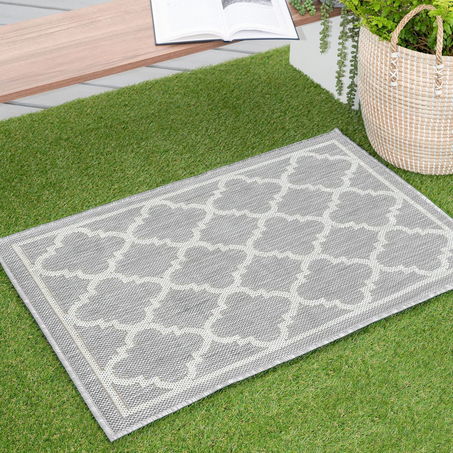 Tapis d'intérieur/extérieur Exo Coastal Geometric