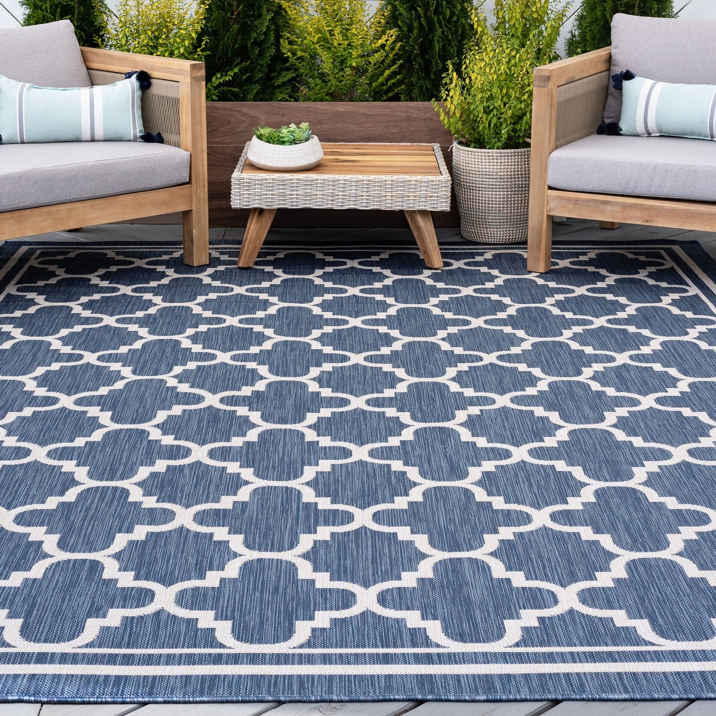 Tapis d'intérieur/extérieur Exo Coastal Geometric