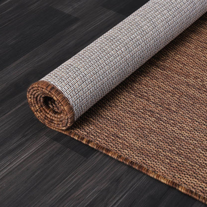 Tapis Aloha lavable uni pour intérieur/extérieur, terrasse, salon