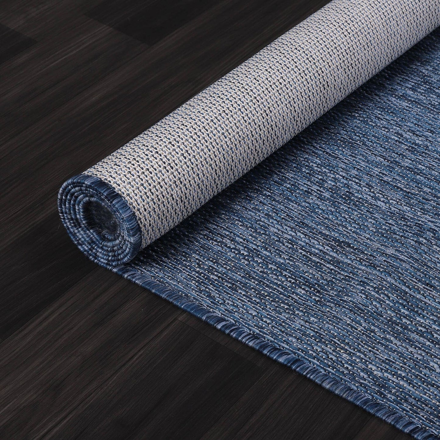 Tapis Aloha lavable uni pour intérieur/extérieur, terrasse, salon