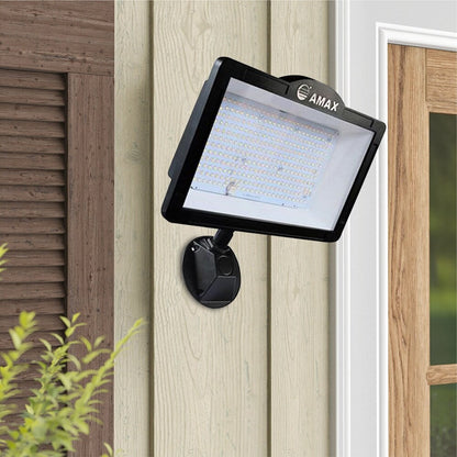 Lampe LED Amax Lighting 83W en aluminium avec dissipateur thermique, finition blanche