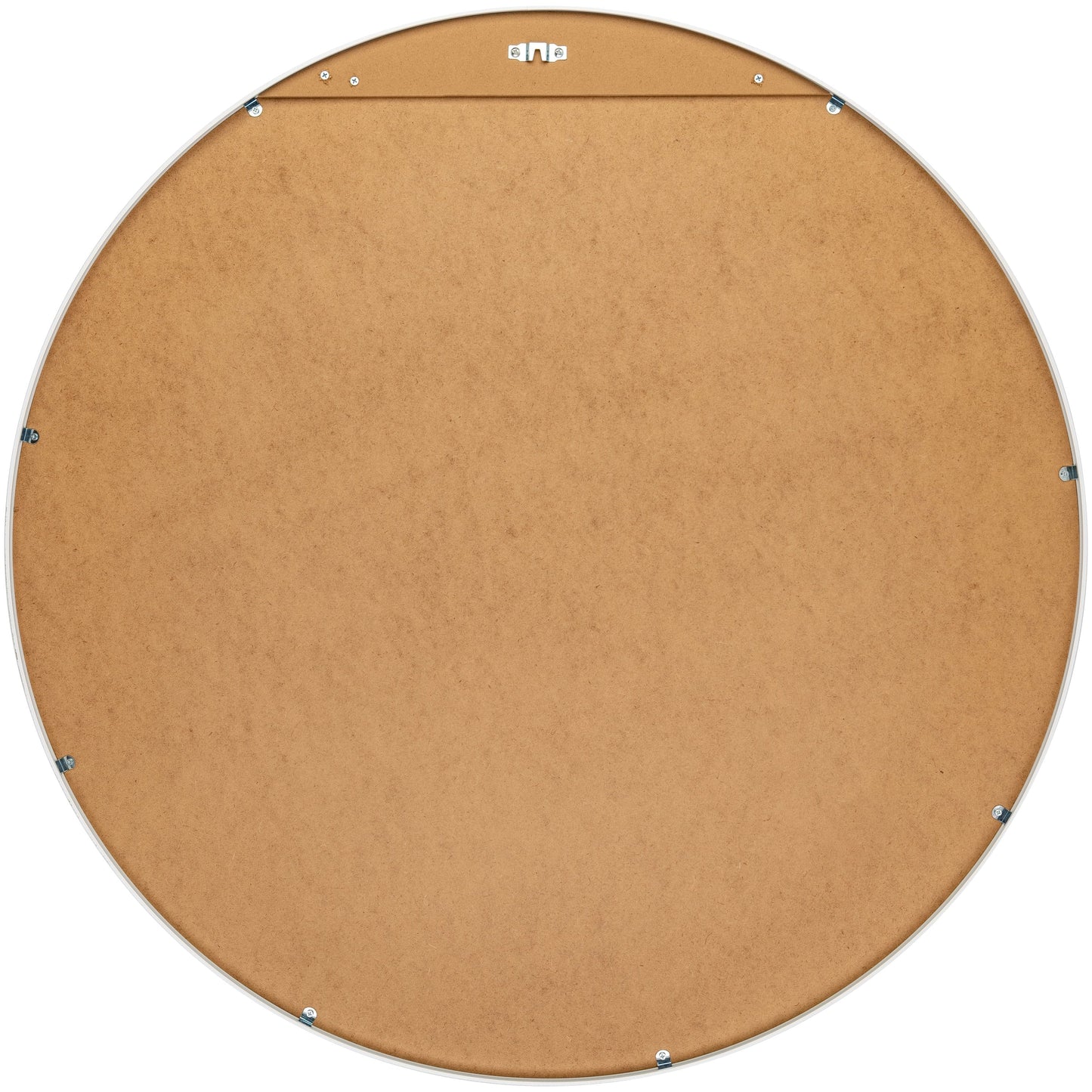 Miroir décoratif rond moderne en aluminium Aranya de Livabliss