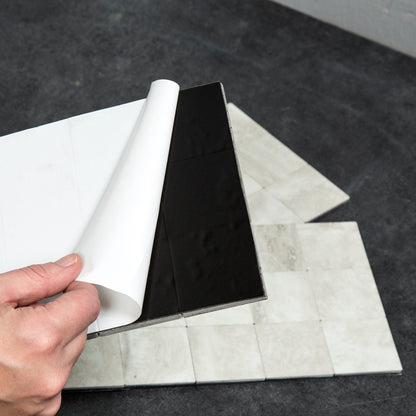 Carreaux muraux autocollants Aspect Collage