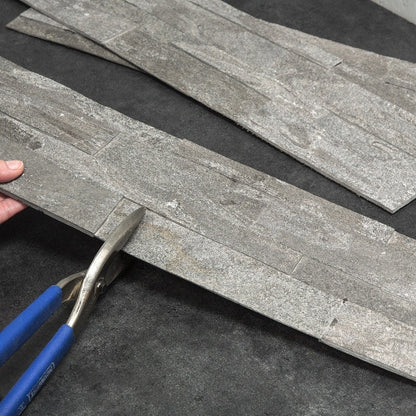 Carrelage de crédence de cuisine en pierre adhésive Aspect, à décoller et à coller