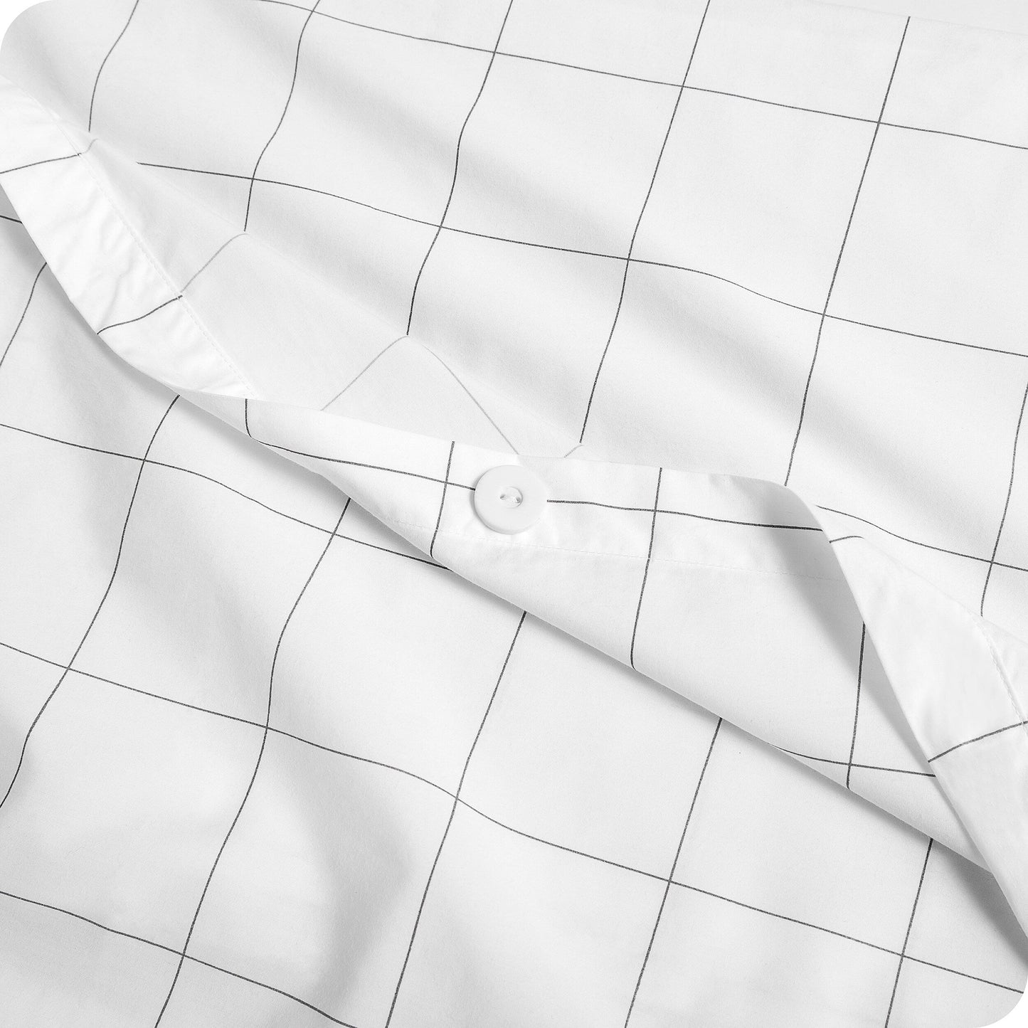 Parure de lit Bare Home en percale de coton biologique